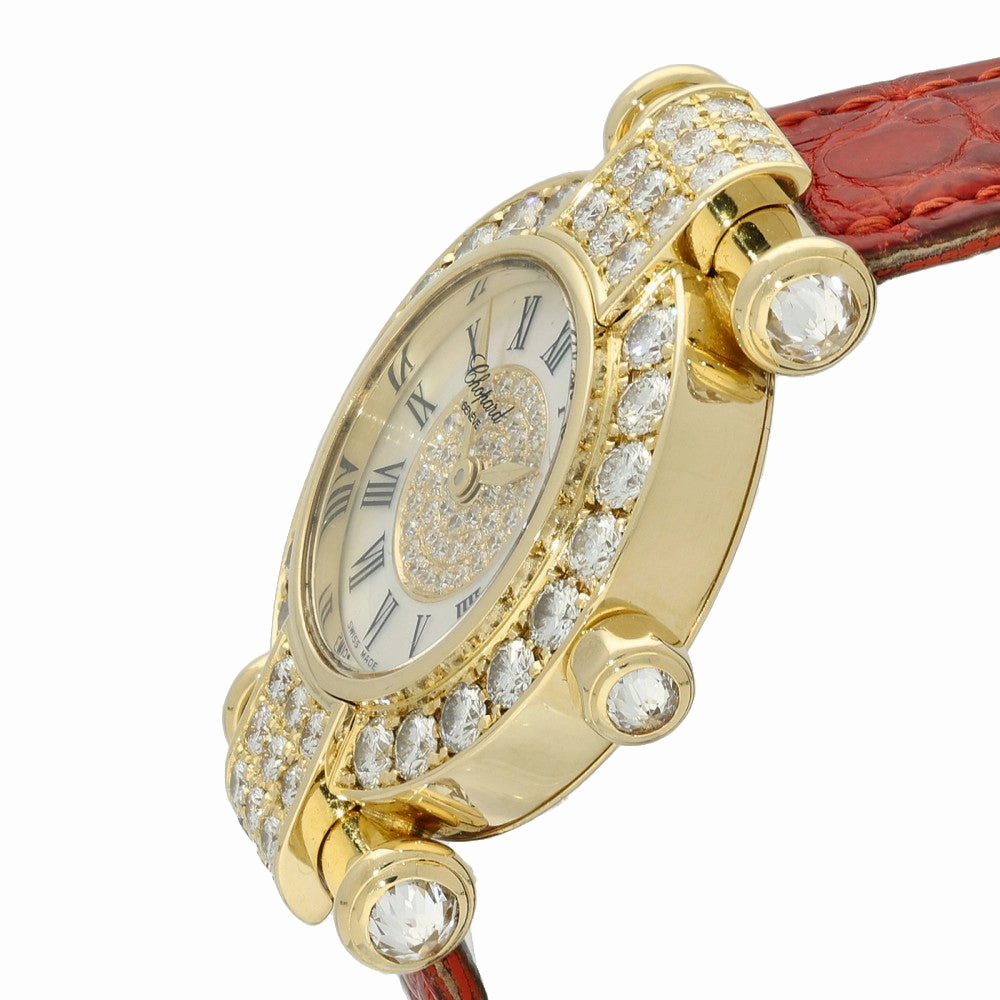 Pre-Owned Chopard Diamond and 18ct Imperiale 4156 watch