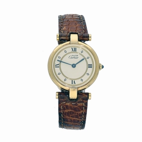 Pre-owned Must de Cartier Vendome 881002 Watch