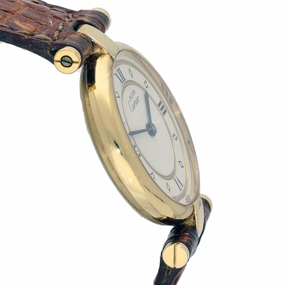 Pre-owned Must de Cartier Vendome 881002 Watch