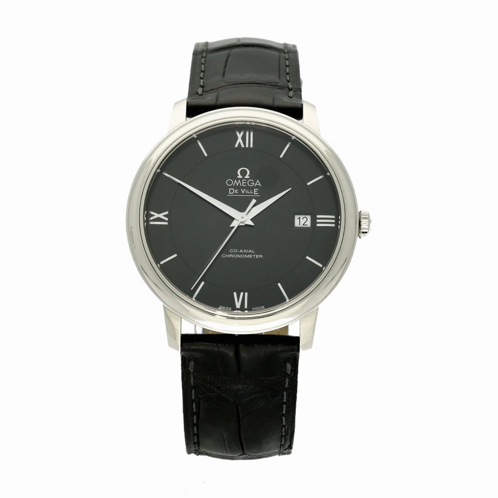 Pre-owned Omega De Ville Prestige Co-axial 424.134.0200.1001 Watch