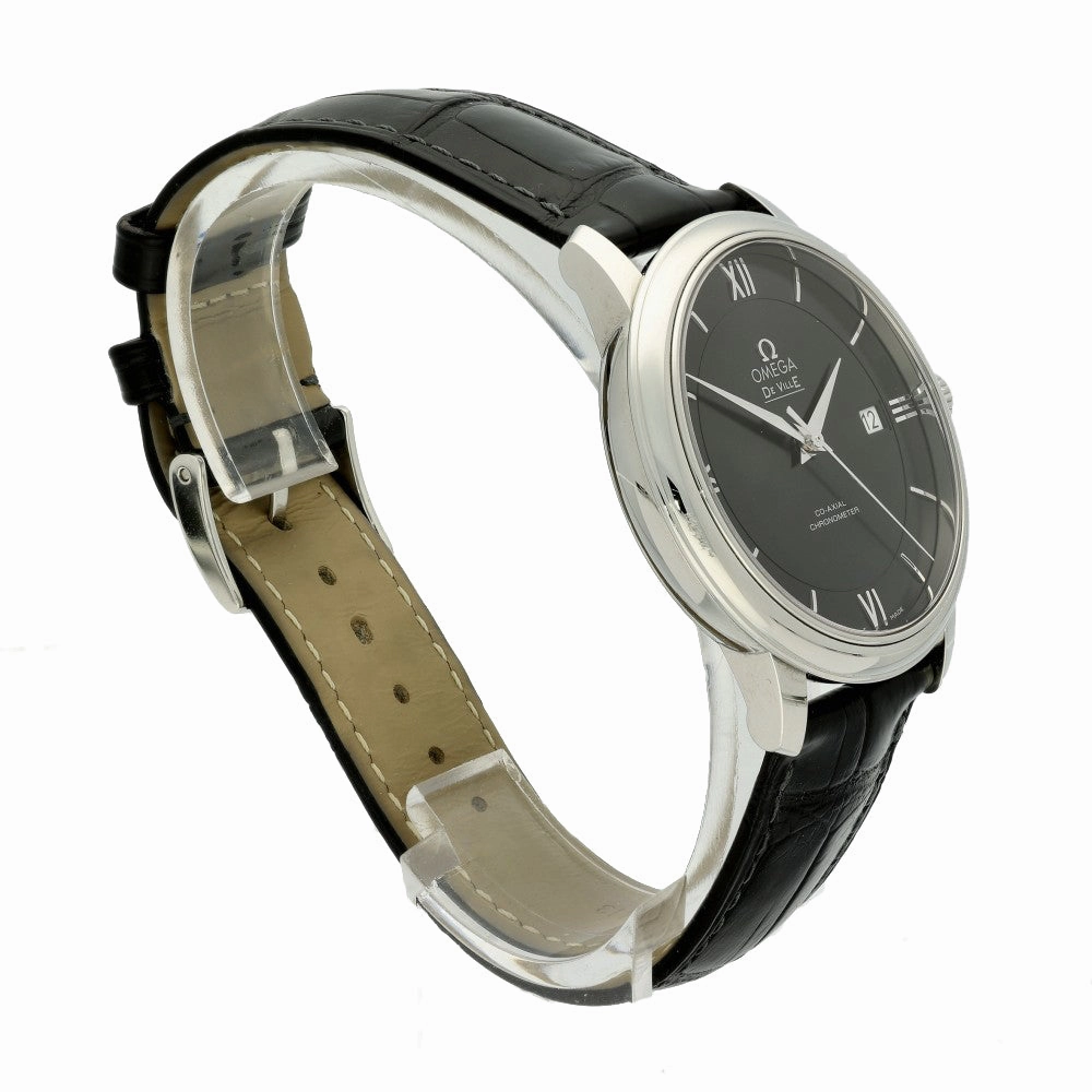 Pre-owned Omega De Ville Prestige Co-axial 424.134.0200.1001 Watch