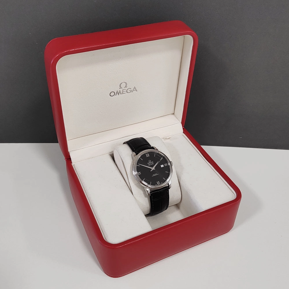 Pre-owned Omega De Ville Prestige Co-axial 424.134.0200.1001 Watch