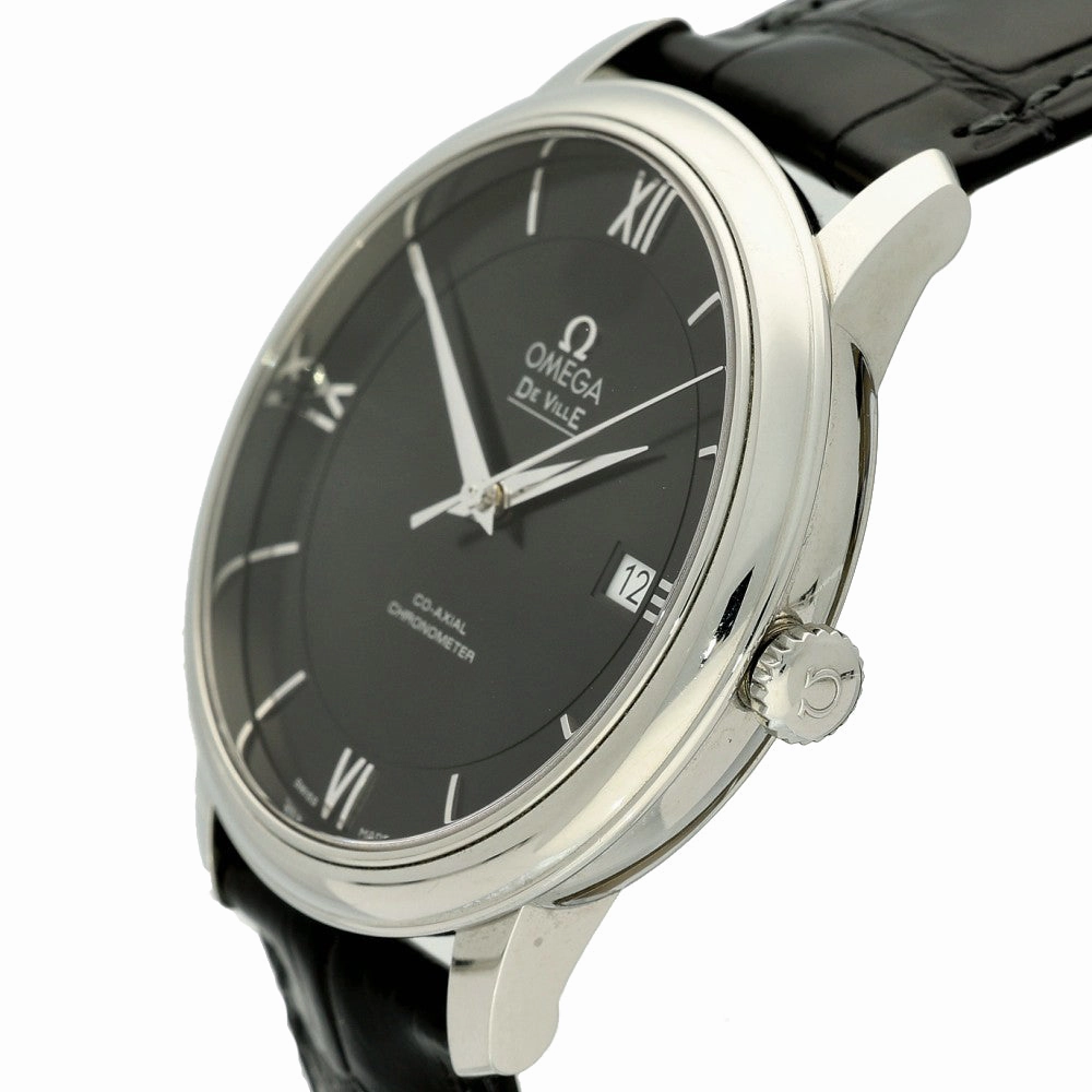 Pre-owned Omega De Ville Prestige Co-axial 424.134.0200.1001 Watch