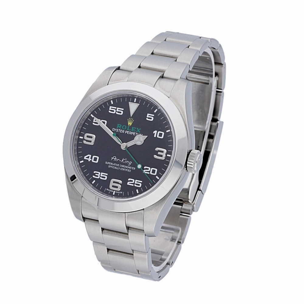 Pre-owned Rolex Airking 40mm Steel 116900 Automatic