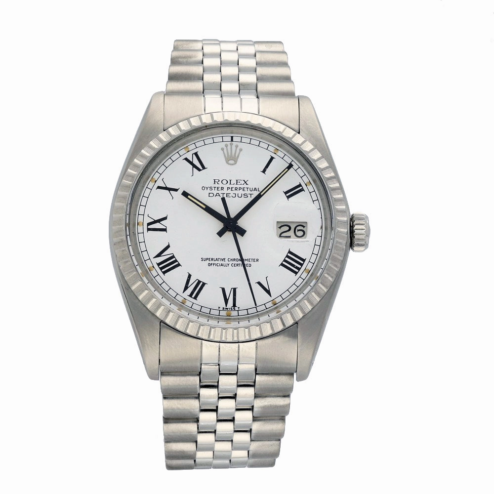 Pre-owned Rolex Datejust Buckley Dial 16030 1979 Watch