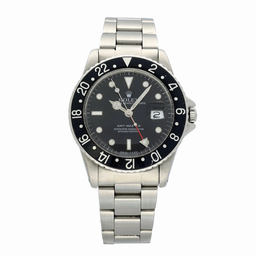 Pre-owned Rolex GMT Master ii 16710 1983 Watch