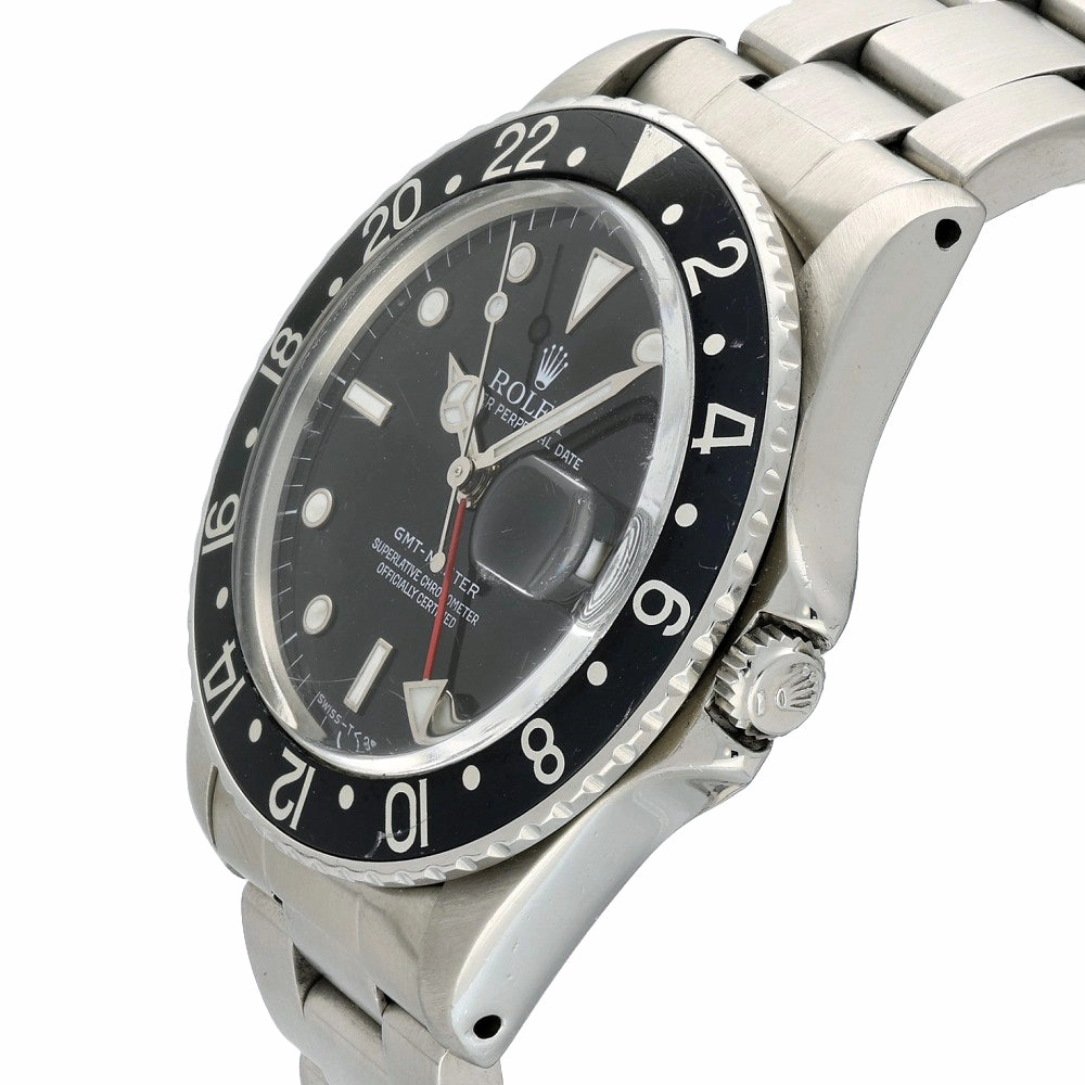 Pre-owned Rolex GMT Master ii 16710 1983 Watch