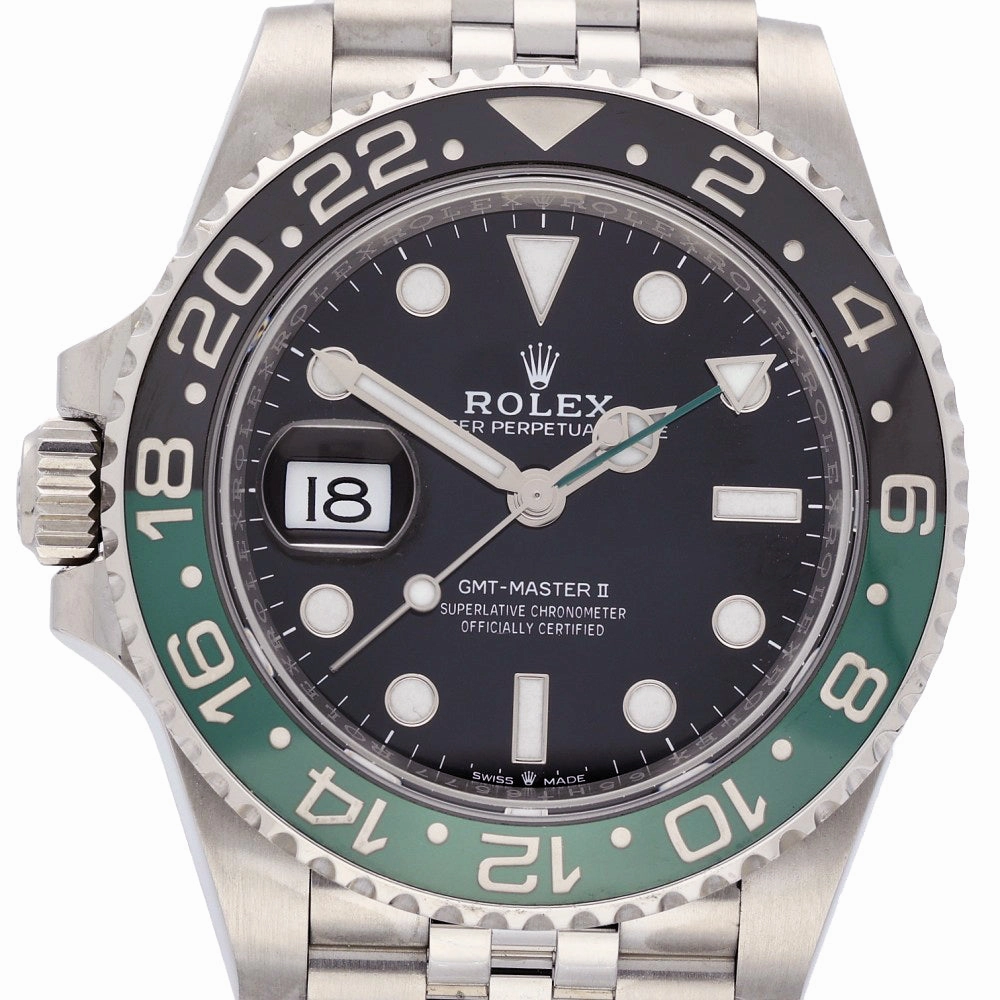 Pre-owned Rolex GMT-Master II "Sprite" 126720VTNR 2022 Watch