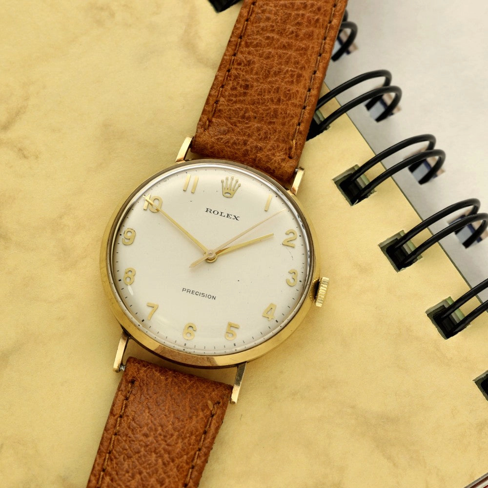 Pre-owned Rolex Gold Precision 1960's watch