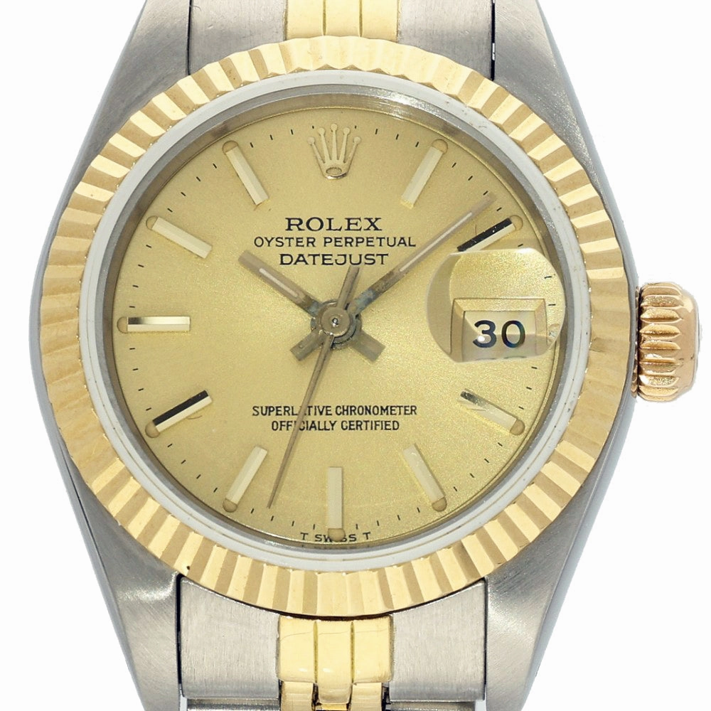 Pre-owned Rolex Ladies Datejust 69173 1988 Watch