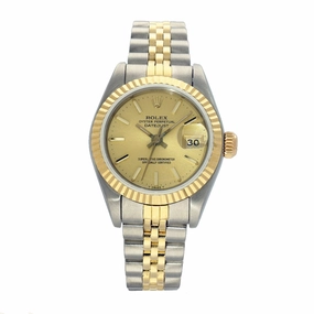 Pre-owned Rolex Ladies Datejust 69173 1988 Watch