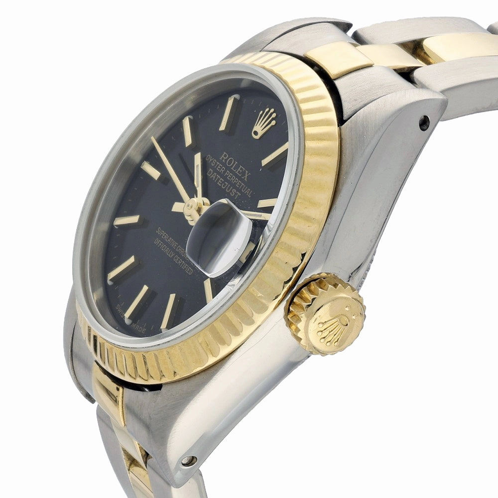 Pre-owned Rolex Ladies Datejust 69173 1990 watch