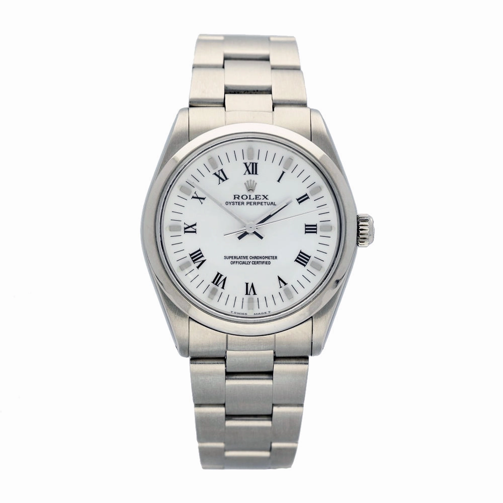 Pre-owned Rolex Oyster Perpetual 1002 1988 Watch