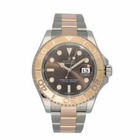 Pre-owned Rolex "Chocolate" Yacht Master 40mm 116621 2017 Watch