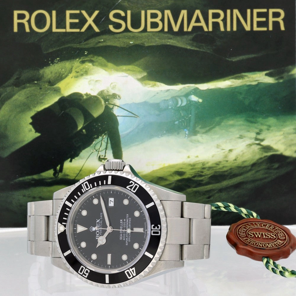 Pre-owned Rolex Sea-Dweller 16600 2008 watch