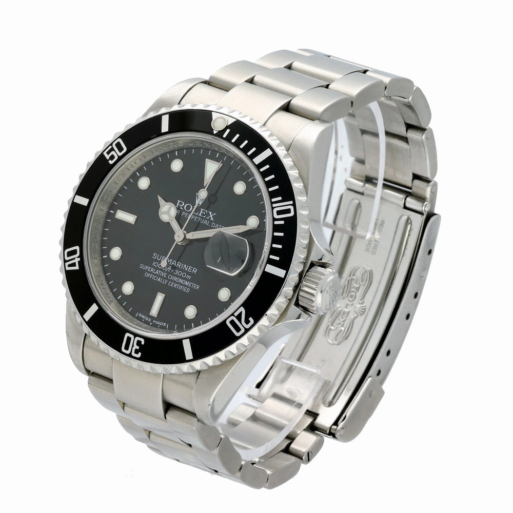Pre-owned Rolex Submariner 16610 2008 watch