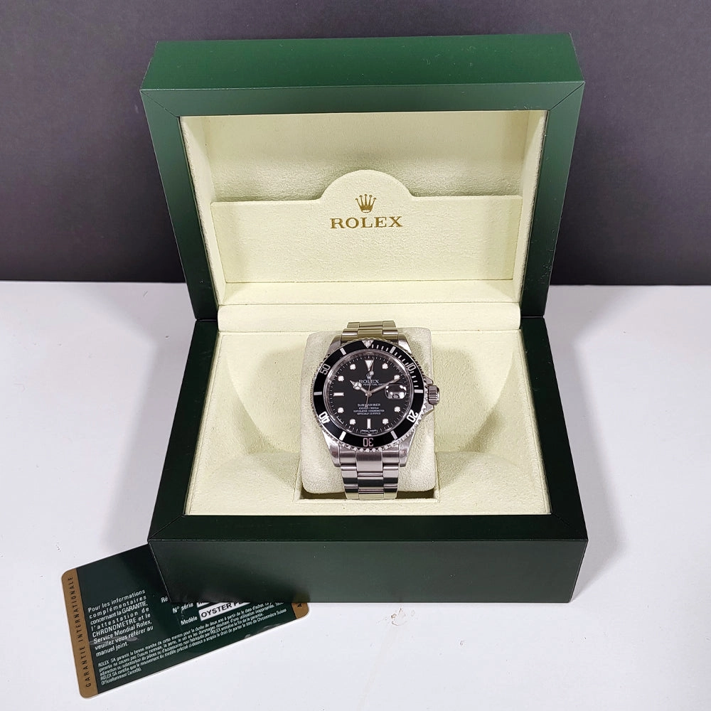 Pre-owned Rolex Submariner 16610 2008 watch