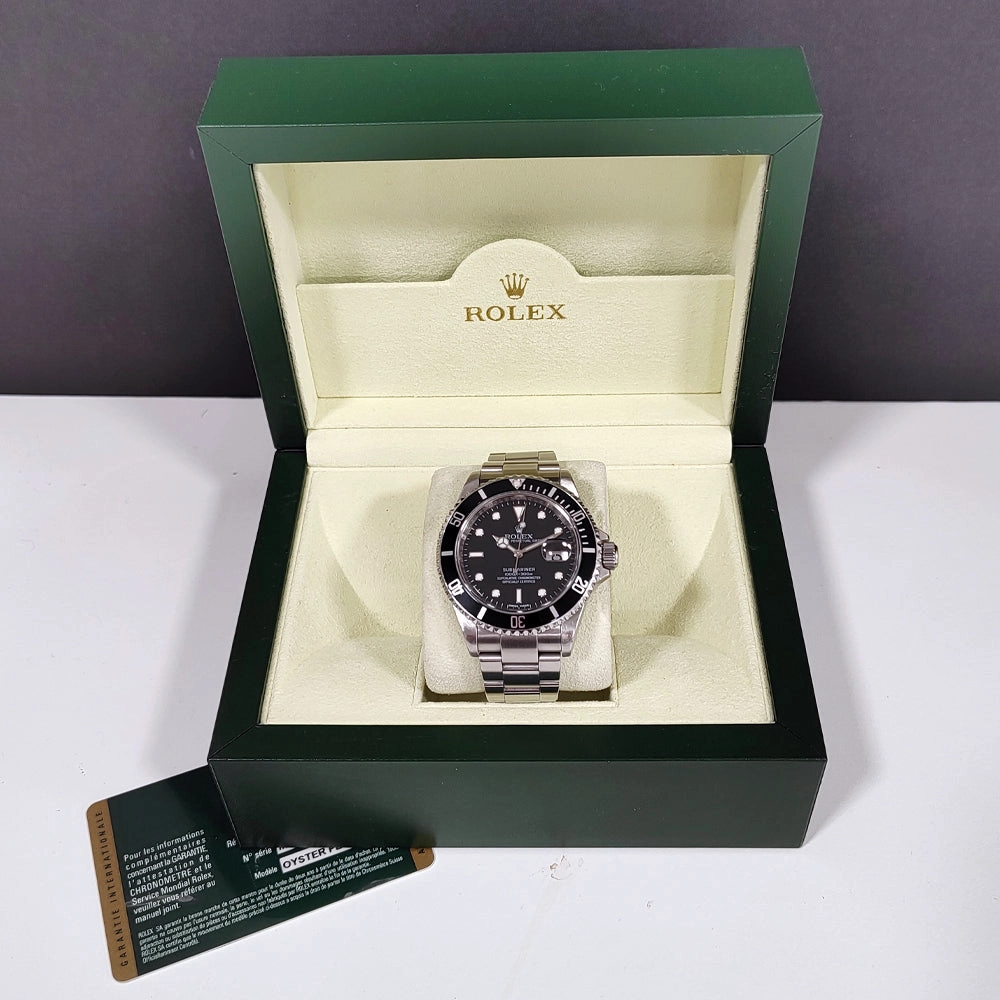 Pre-owned Rolex Submariner 16610 2008 watch