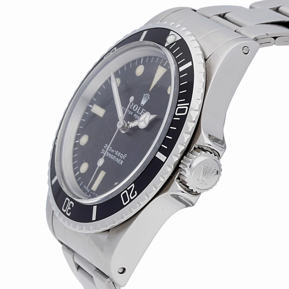Pre Owned Rolex Vintage Submariner 1970s Meters First Matte Dial Watch, 5513