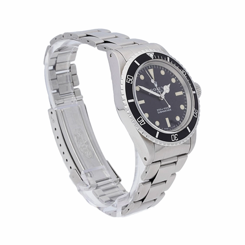 Pre Owned Rolex Vintage Submariner 1970s Meters First Matte Dial Watch, 5513