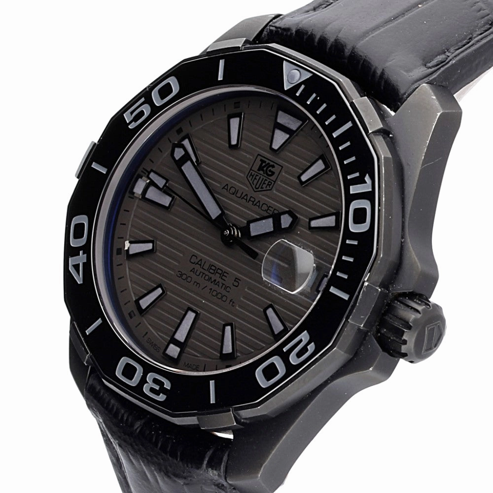 Pre-owned Tag Heuer Aquaracer 300m WAY218B.FC6364 2018