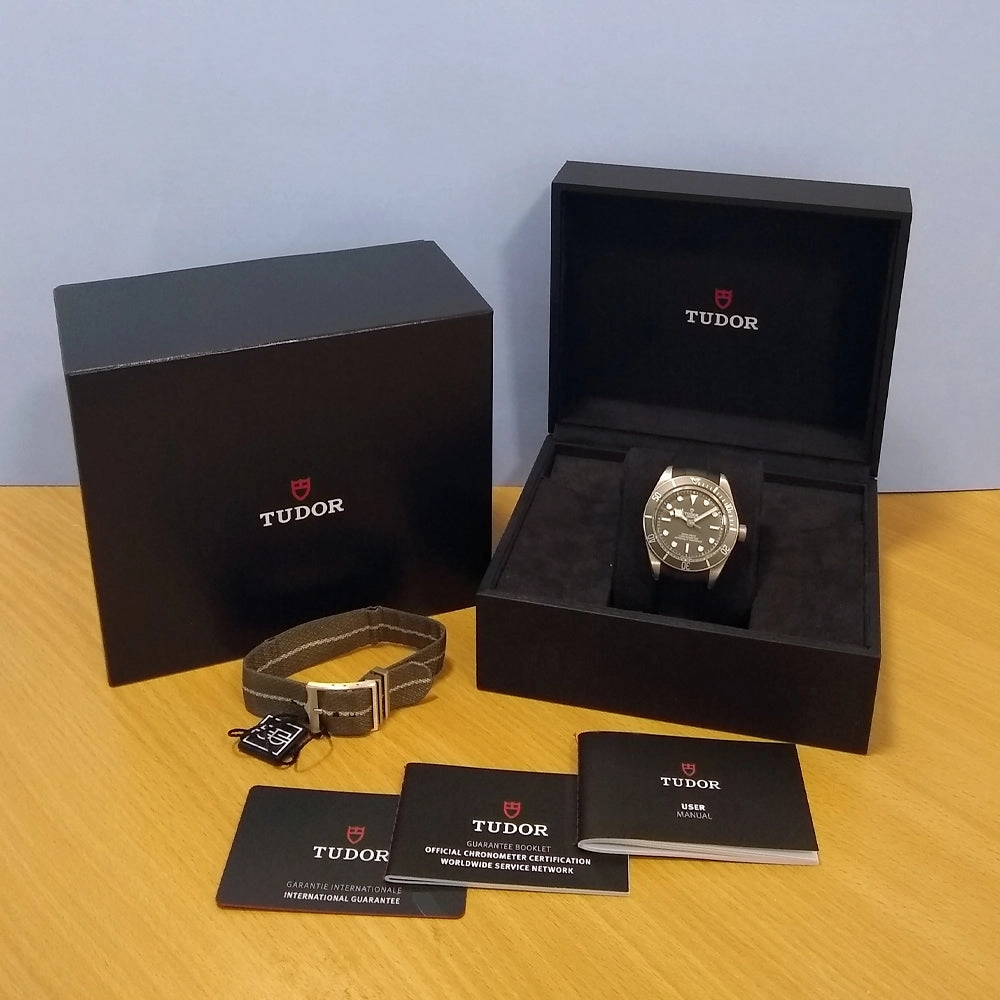 Pre-owned Tudor Black Bay 925 Silver Watch, 79010SG Box and Papers 2021