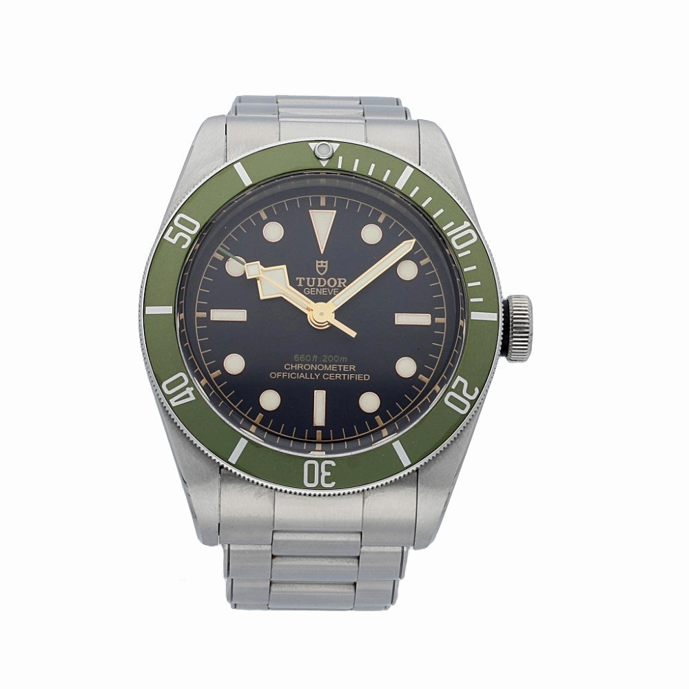 Pre-owned Tudor Black Bay Harrods 41mm 792306 2020