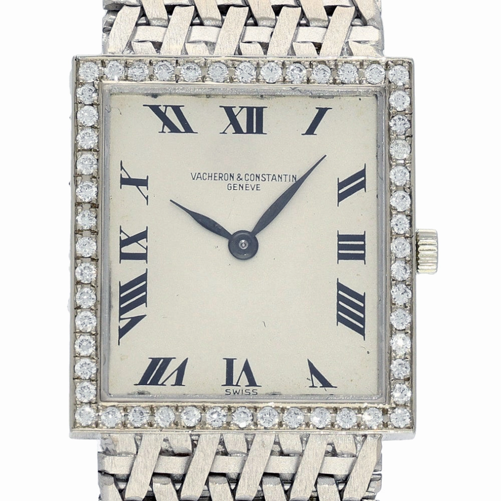 Pre-owned Vacheron Constantin Historique 7186 18ct Diamond Set Watch