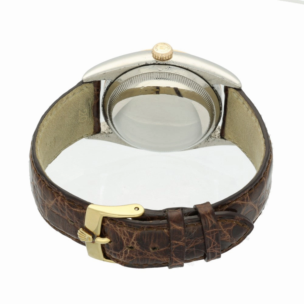 Pre-owned Vintage Rose gold Rolex Date just 1940's Watch