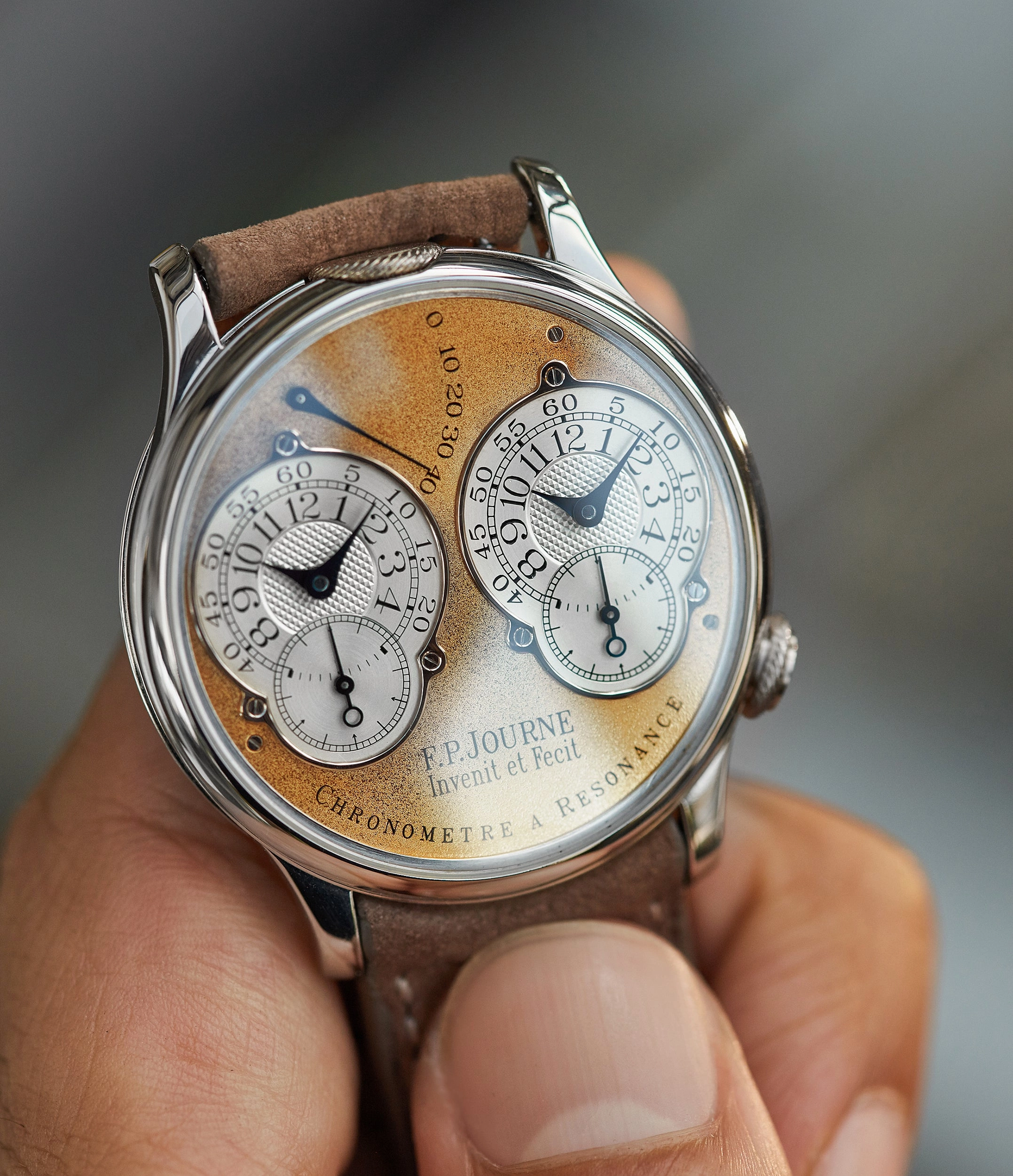 Pre-Souscription Chronomtre  Rsonance | 38mm | Platinum