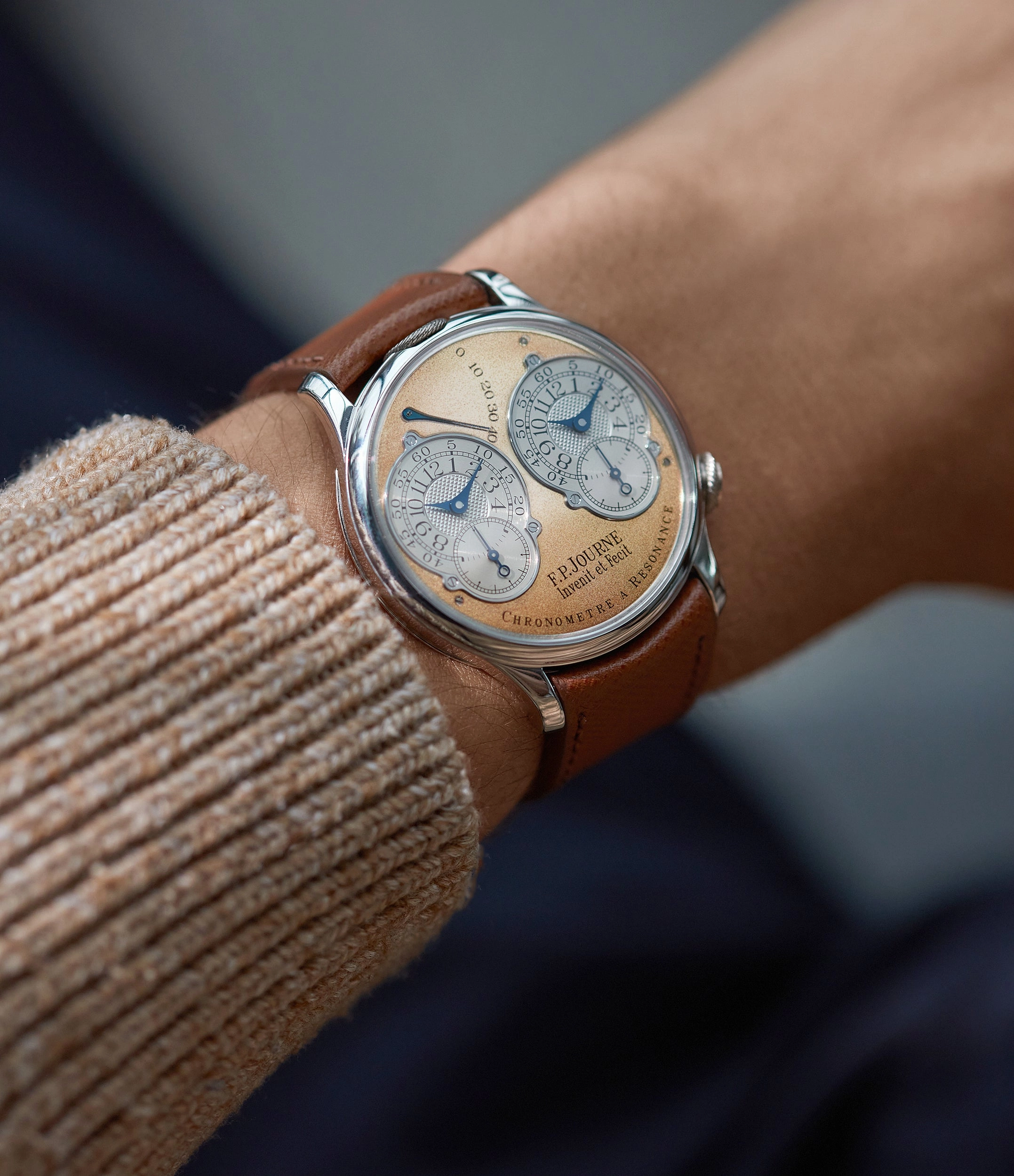 Pre-Souscription Chronomtre  Rsonance | 38mm | Platinum