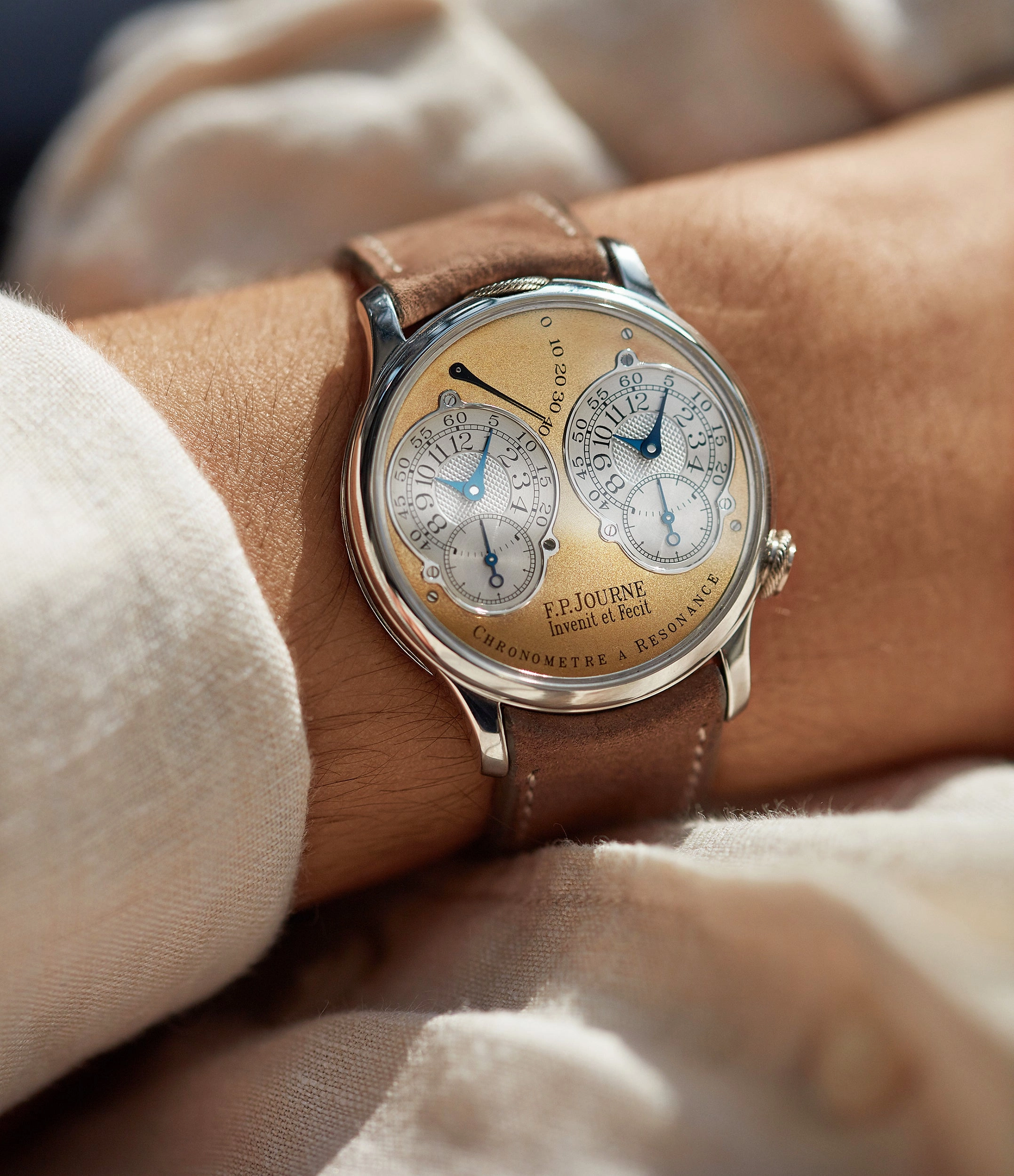 Pre-Souscription Chronomtre  Rsonance | 38mm | Platinum