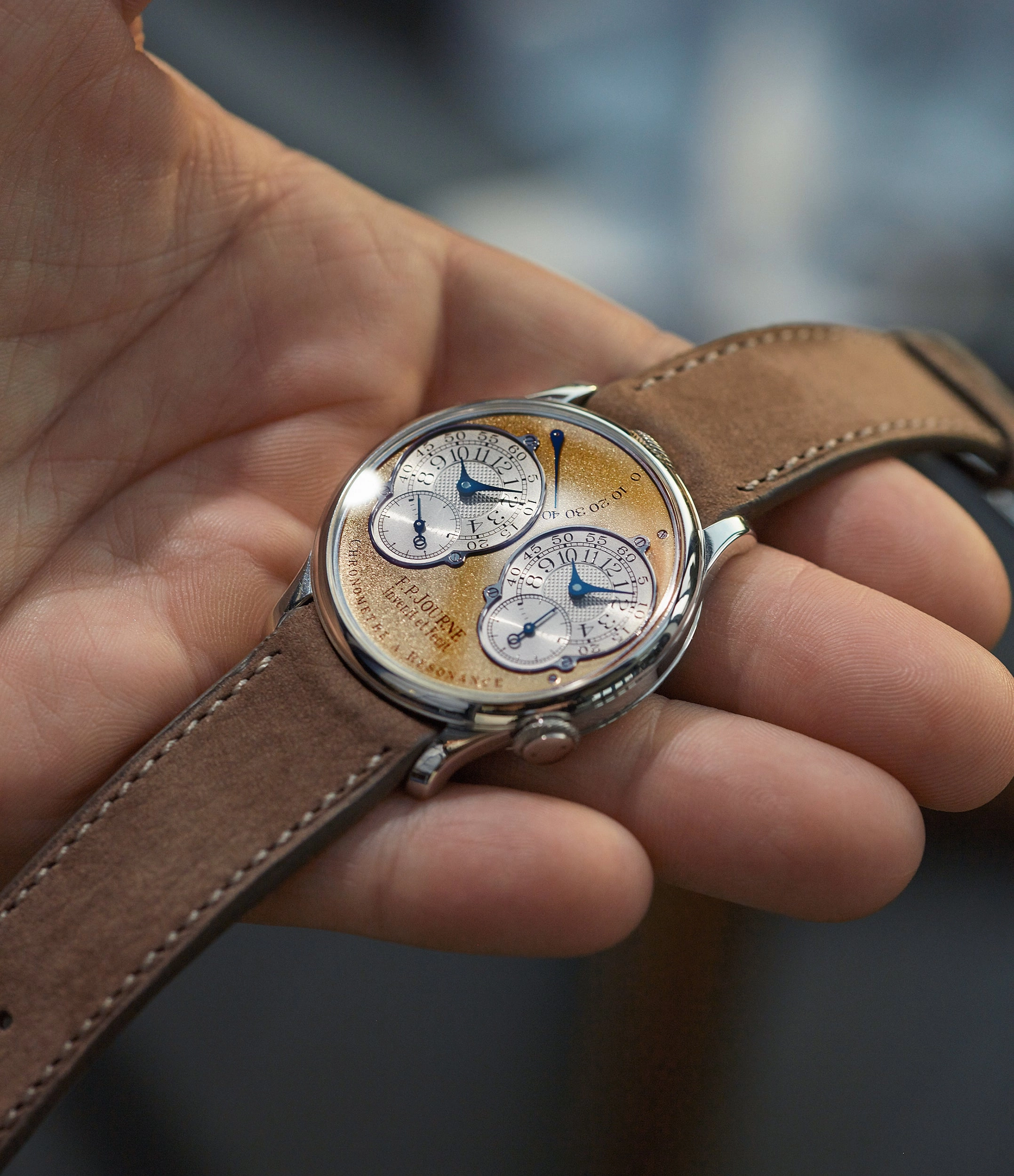 Pre-Souscription Chronomtre  Rsonance | 38mm | Platinum