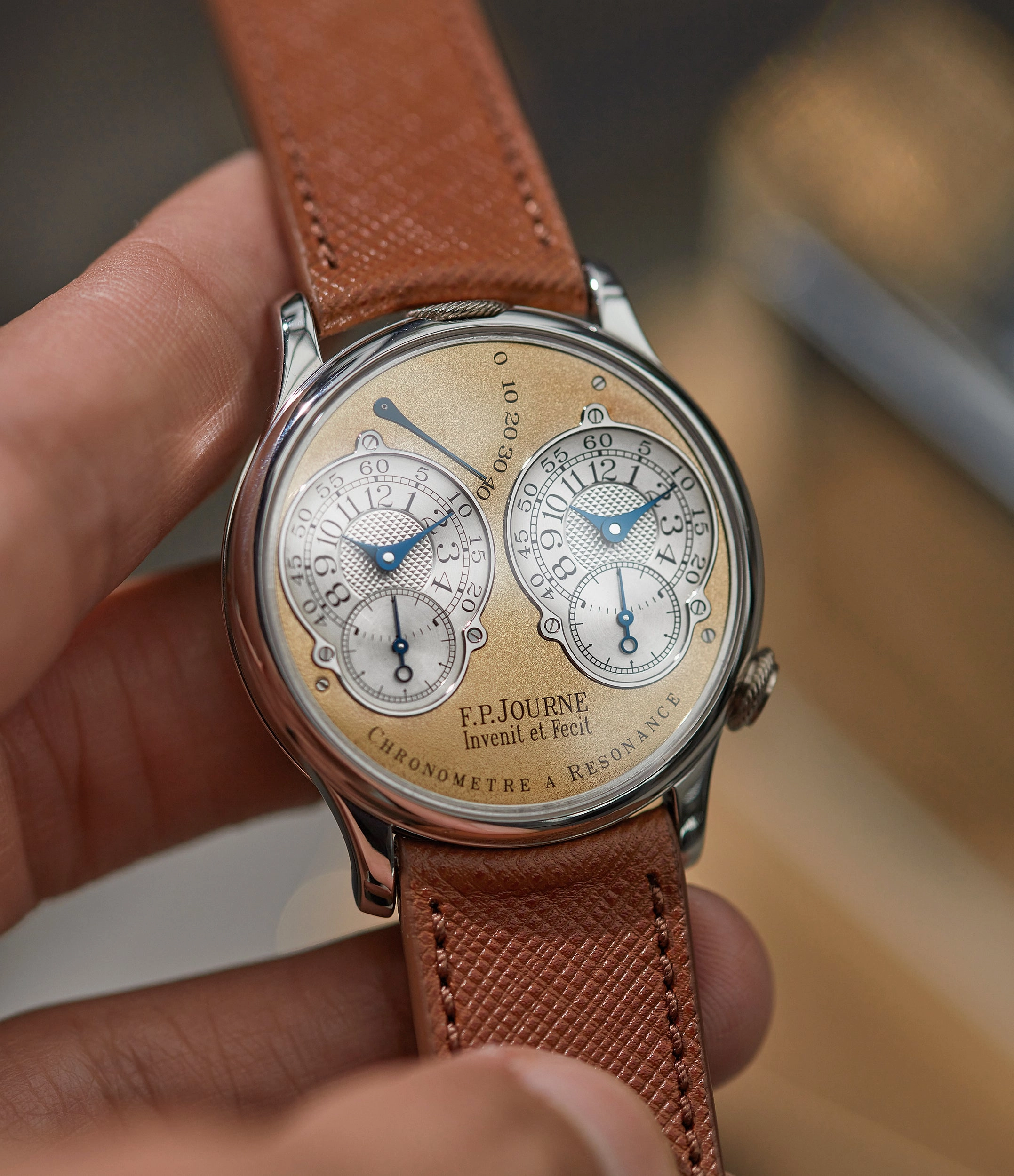 Pre-Souscription Chronomtre  Rsonance | 38mm | Platinum