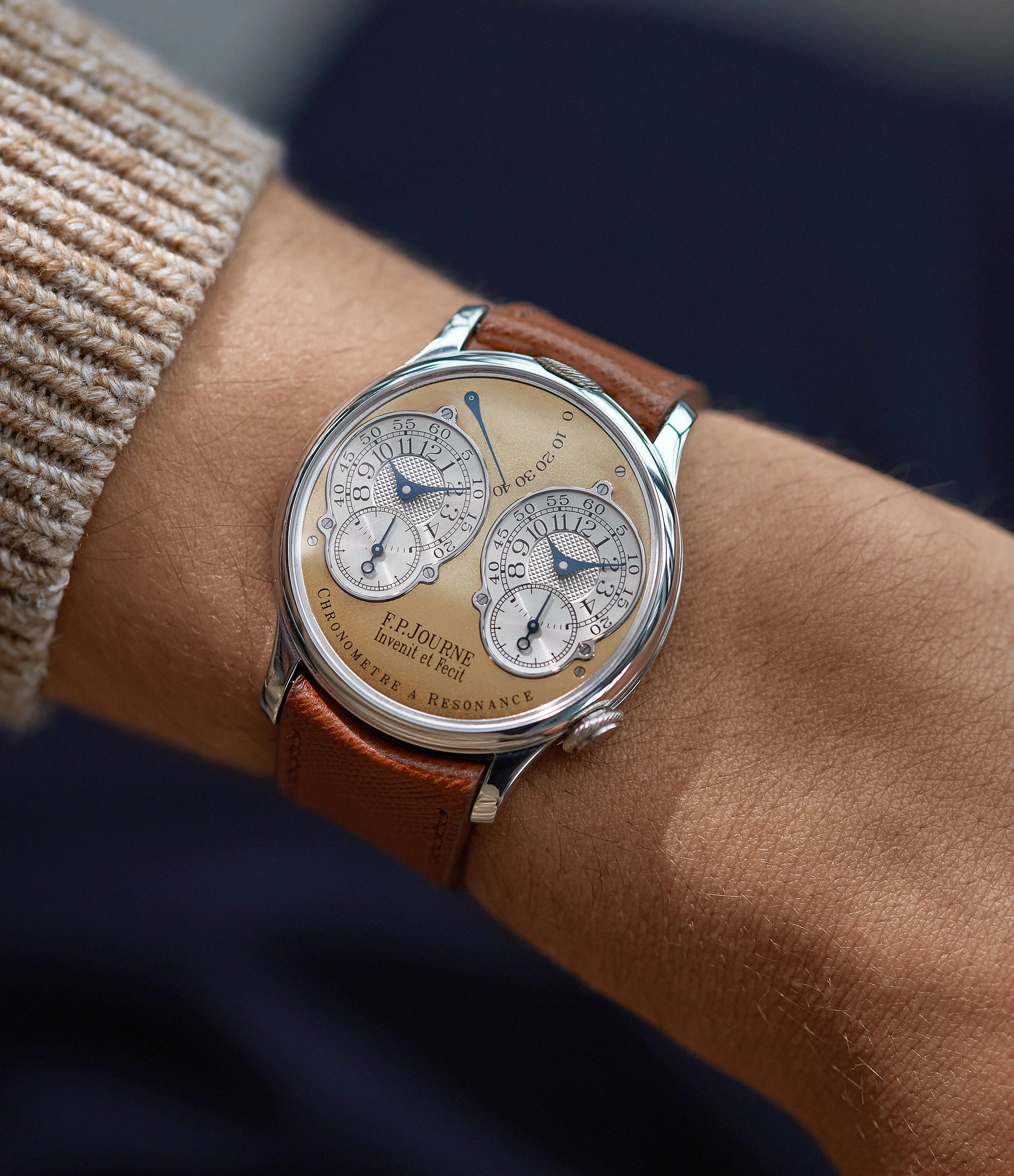 Pre-Souscription Chronomtre  Rsonance | 38mm | Platinum