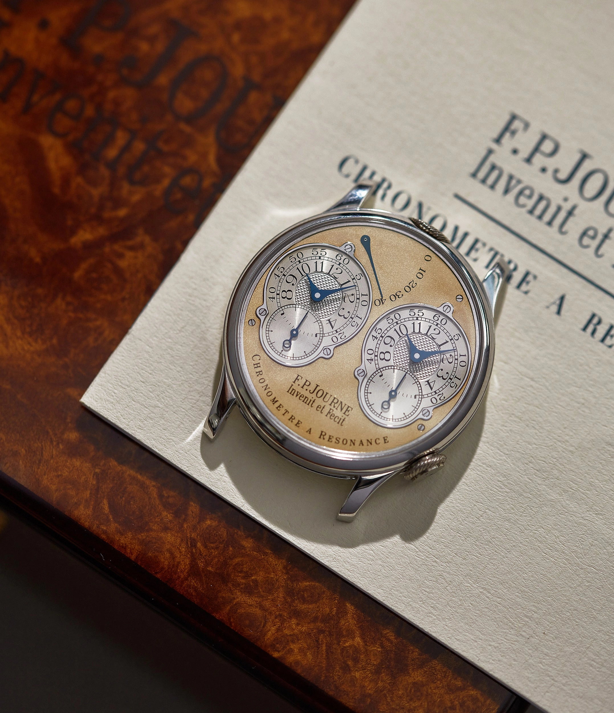 Pre-Souscription Chronomtre  Rsonance | 38mm | Platinum