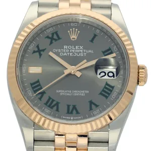 Preowned Rolex Date Just 36mm Wimbledon 126231 2024 Watch
