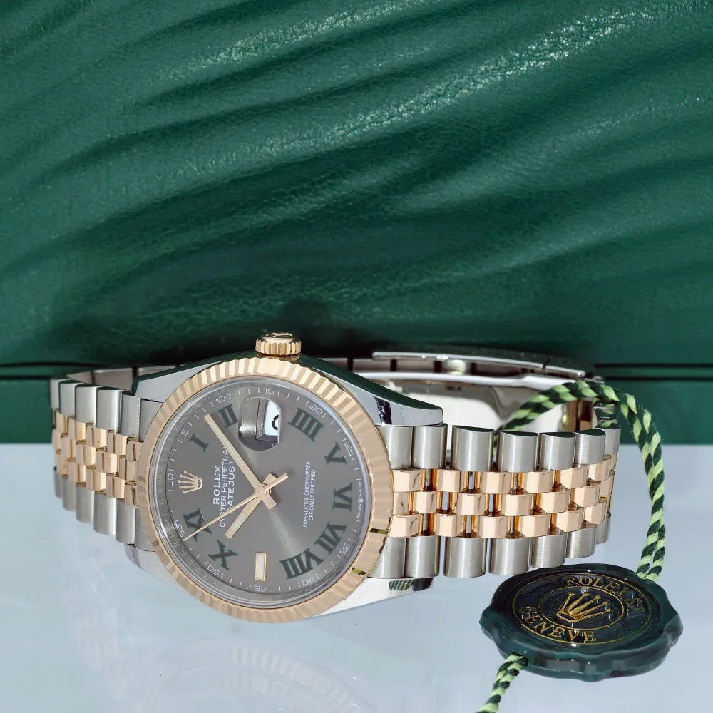 Preowned Rolex Date Just 36mm Wimbledon 126231 2024 Watch