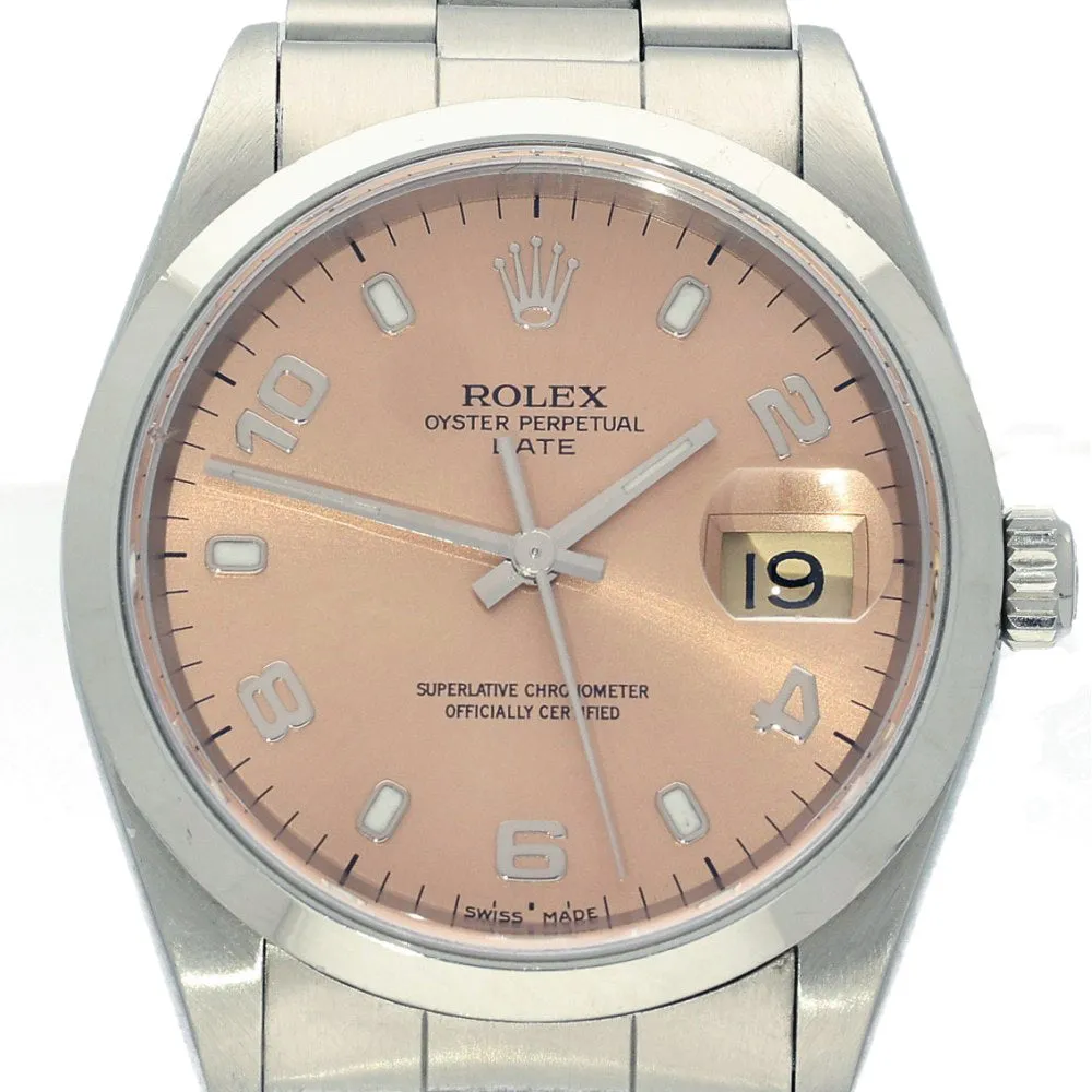 Preowned Rolex Oyster Date 15200 1991 Watch