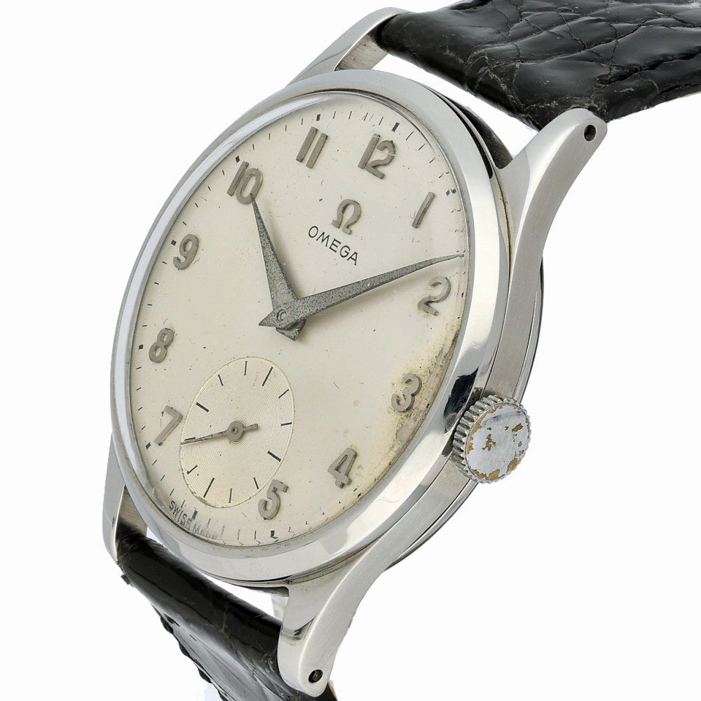Preowned Omega Dennison case 13322 1956 Watch