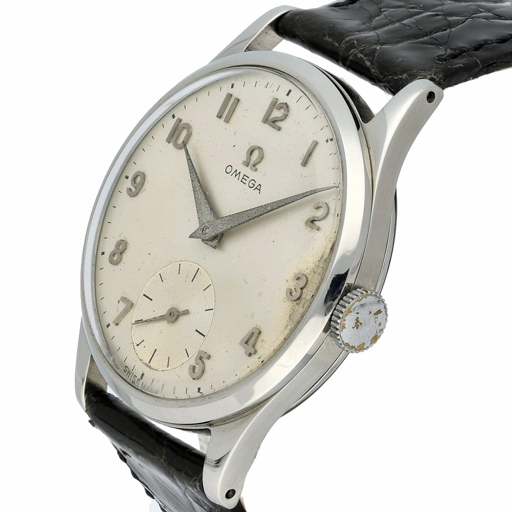 Preowned Omega Dennison case 13322 1956 Watch