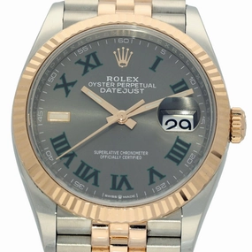 Preowned Rolex Date Just 36mm Wimbledon 126231 2024 Watch