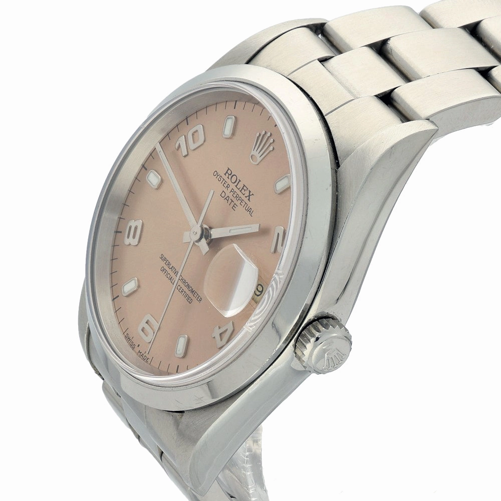 Preowned Rolex Oyster Date 15200 1991 Watch