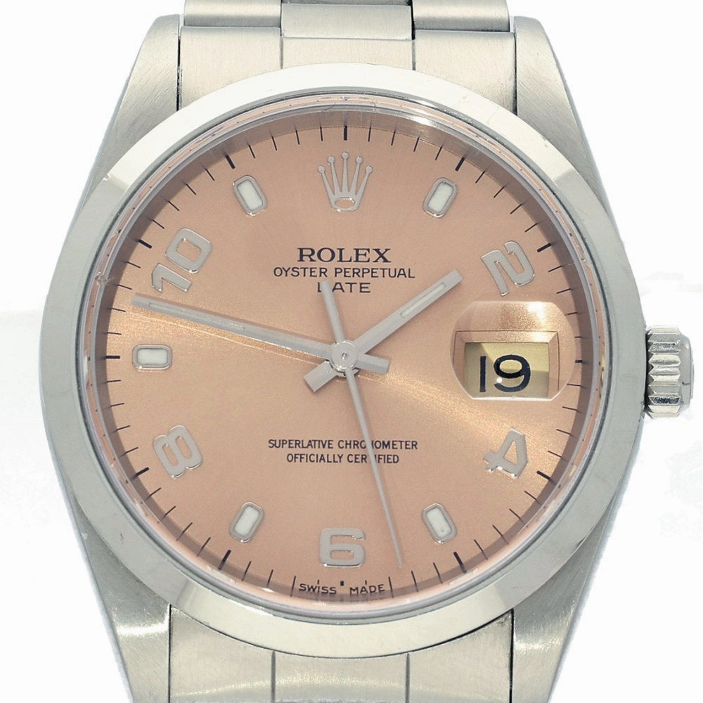 Preowned Rolex Oyster Date 15200 1991 Watch