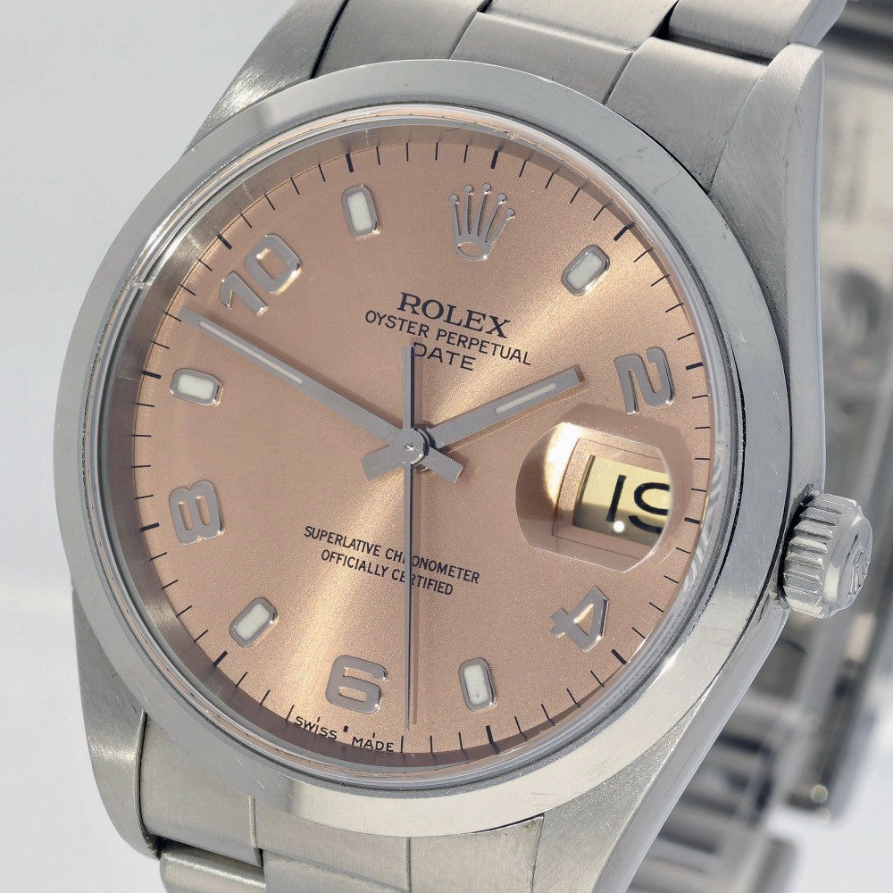 Preowned Rolex Oyster Date 15200 1991 Watch