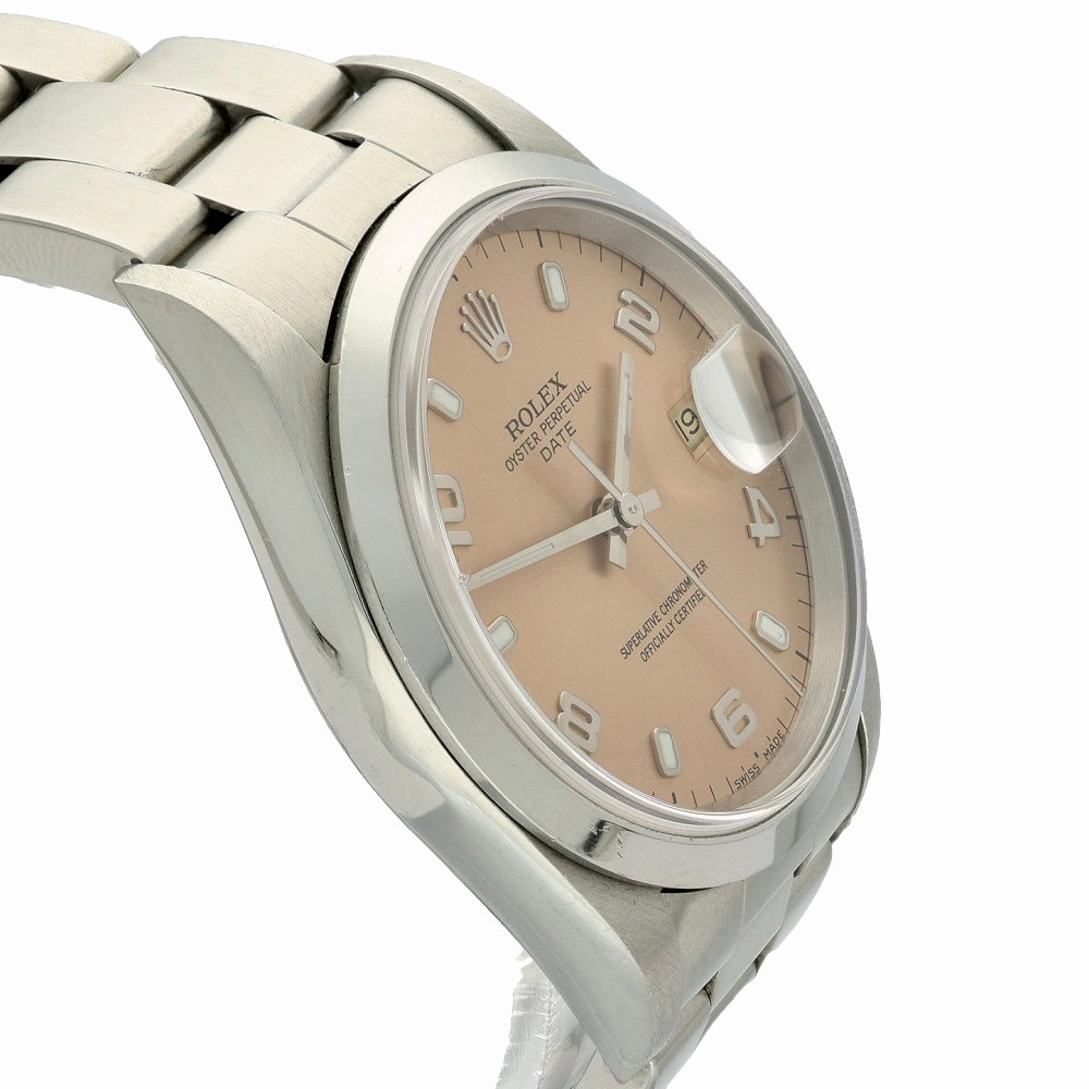 Preowned Rolex Oyster Date 15200 1991 Watch