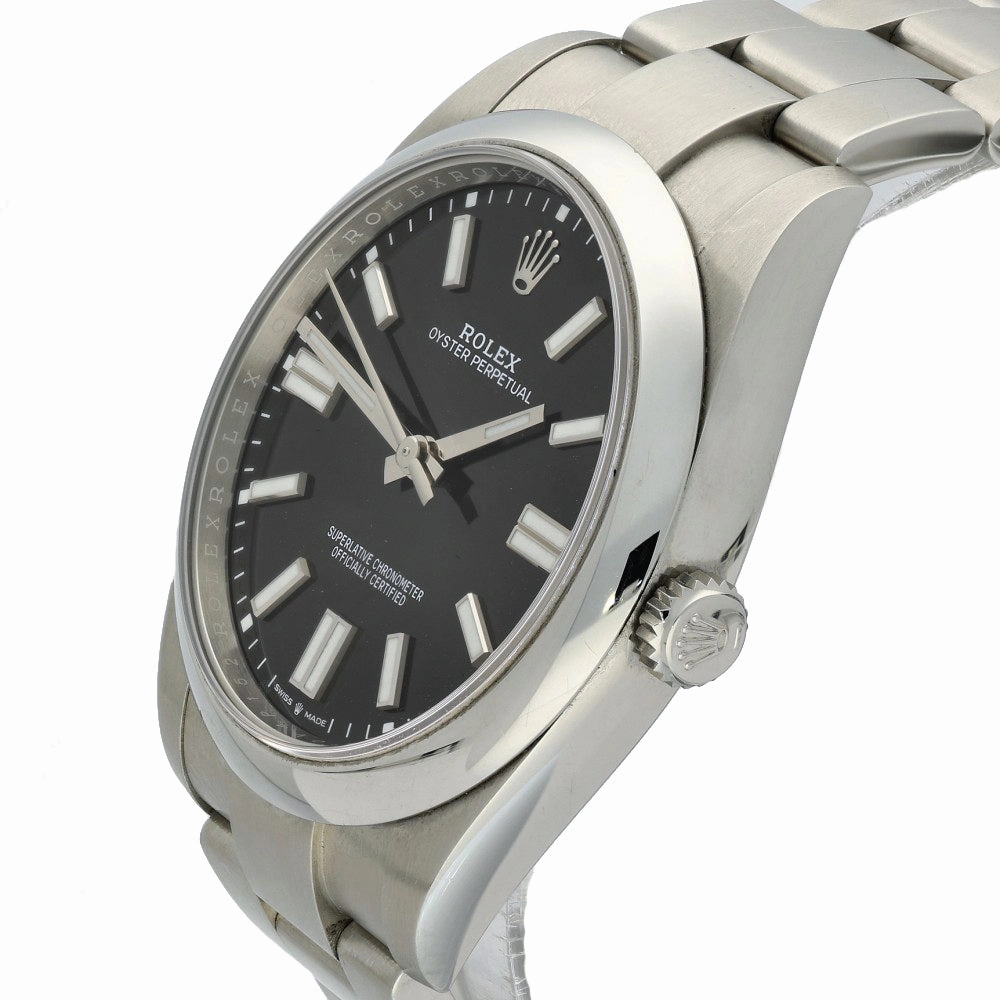 Preowned Rolex Oyster Perpetual 41 124300 2021 Watch