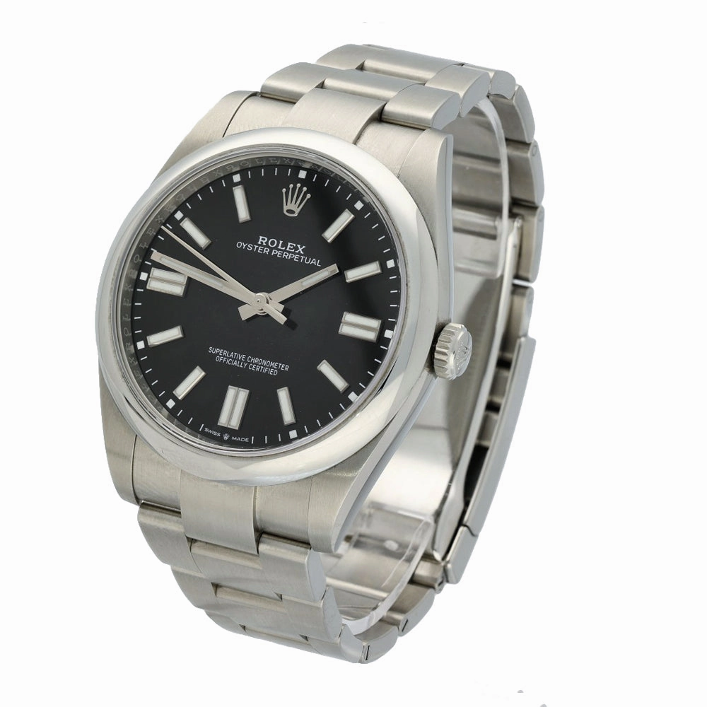 Preowned Rolex Oyster Perpetual 41 124300 2021 Watch