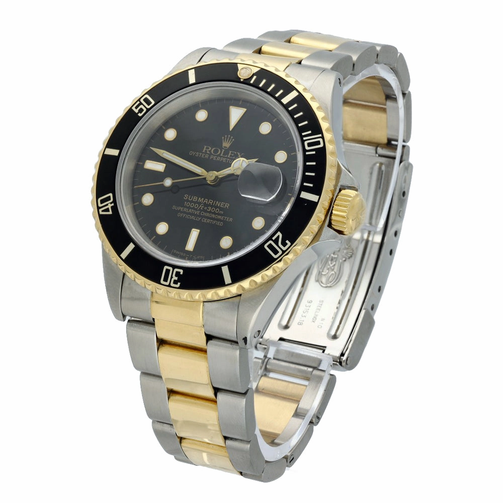 Preowned Rolex Submariner 16613 1989 Watch