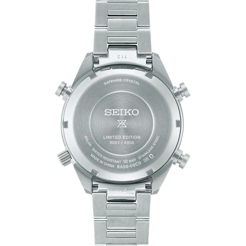 Prospex Khaki Stripe One Hundredth of a Second Speed timer Solar Chronograph